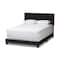 Baxton Studio Brookfield Modern Charcoal Grey King Size Bed 134-7400 - alternate 1